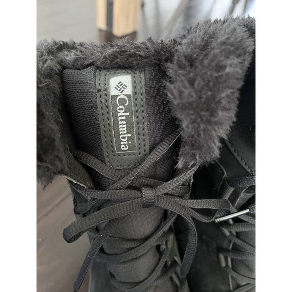 Columbia Women's Ice Maiden II Snow Boot Size 10 Black - Picture 7 of 9